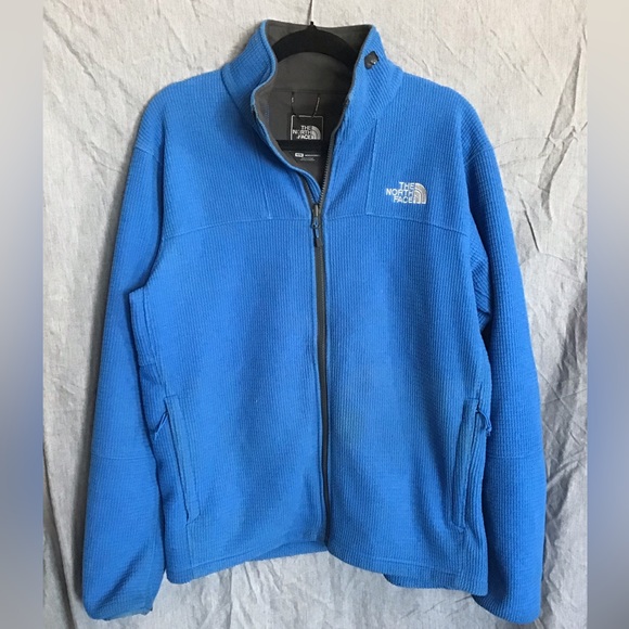 The North Face - Blue Zip Up Jacket Coat - Men’s Size Medium - Picture 1 of 3